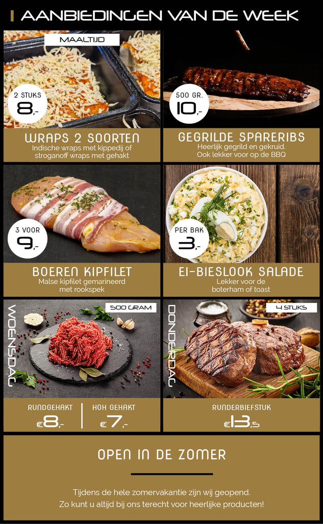 Aanbiedingen 25 t/m 30 augustus | Week 35